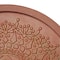 American Art Décor™ 17" Burnt Orange Boho Rustic Farmhouse Wood Framed Wall Medallion